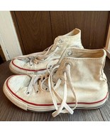 Converse Chuck Taylor All Star High Mens 4.5 shoes White vintage - $3,706.46 MXN