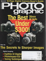 Petersen&#39;s Photo Graphic Magazine June 2001 Digital Camera Buyer&#39;s Guide - £1.95 GBP