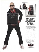 Joe Satriani 2007 Peavey JSX Signature Series guitar amp advertisement ad print - £2.99 GBP