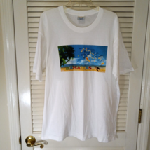 Bahamas Map T Shirt Size XXL Cotton Tee Island Dreams White Cruise Ship ... - £13.25 GBP