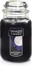 Yankee Candle Night Scented Over 110 Hours of Burn Time Black NEW - £19.11 GBP