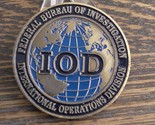Federal Bureau Investigation FBI International Operations Div IOD Challe... - £38.15 GBP