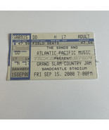 2000 Grand Slam Country Jam AC Sandcastle Stad. Rascal Flatts, Alabama, ... - $40.88 CAD