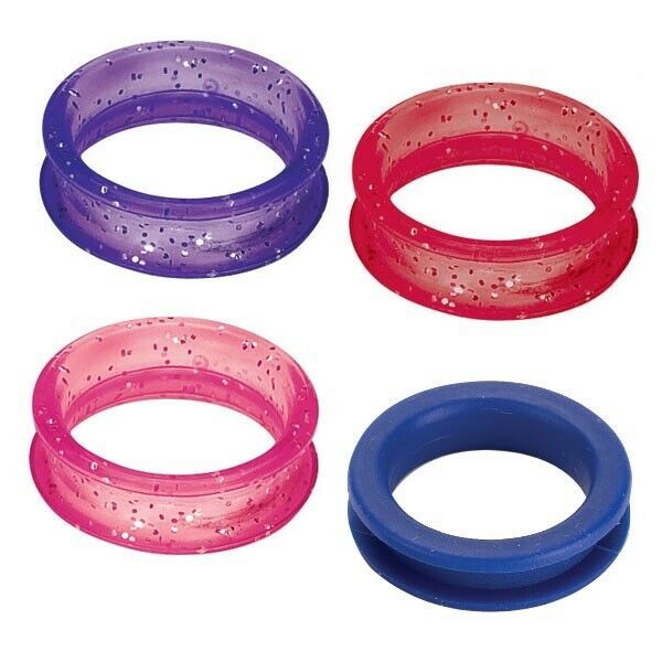 Heritage Shear Finger Thumb Rubber Ring Sets Comfort and Control Groomin... - $10.89