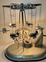 Solar Power &quot;Plane Ride&quot; Desk Lamp - Illuminate Your Space with Whimsy! - £47.15 GBP