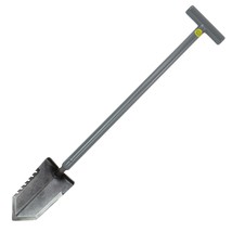 Lesche Sampson Pro-Series T-Handle Shovel with Serrated Blade 31 Tall - £71.58 GBP