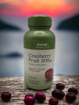 GNC Herbal Plus Cranberry Fruit 500mg 100 Capsules EXP 12/2025 - £17.00 GBP