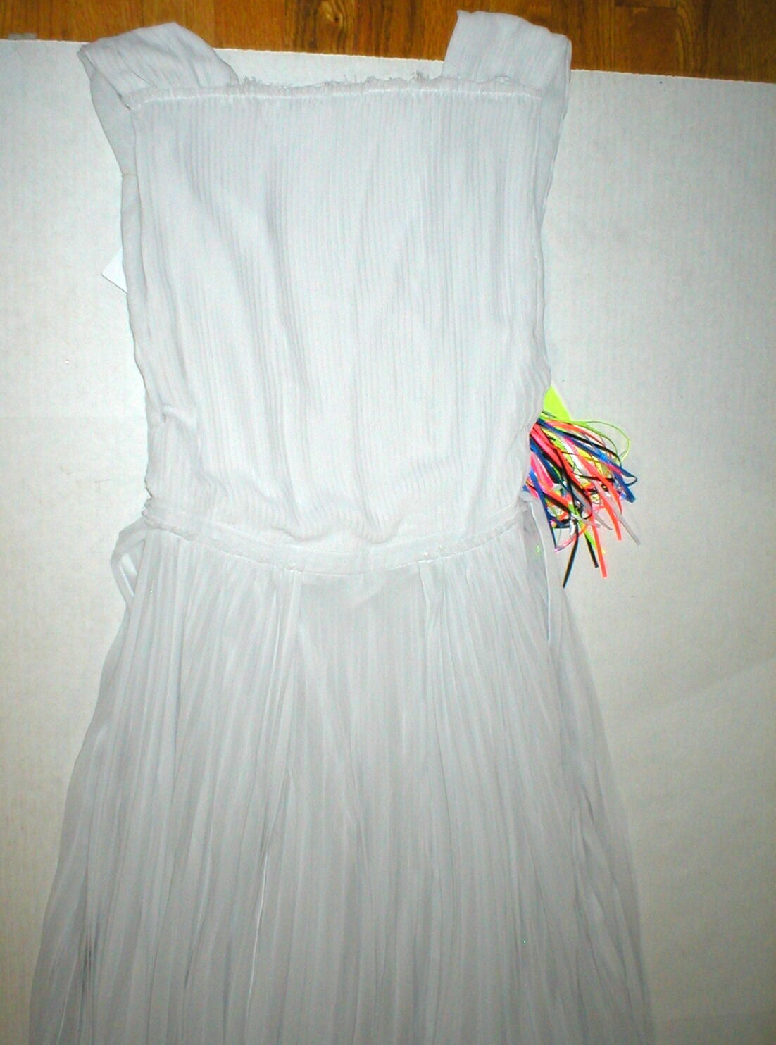 New Womens 8 NWT MSGM Dress Evening Gown Pale Light Gray Italy 44 Long D... - £1,663.23 GBP