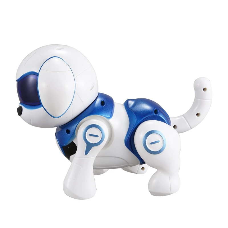 Play Robot Dog Electronic Pet Play Wireless Robot Puppy Smart Sensor Will Walk T - £59.29 GBP
