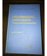 Programming Languages: History and Fundamentals by Jean E Sammet - £40.29 GBP