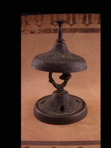 Antique Victorian Hotel Bell - bellhop service bell - Italian ornate metal archi - £75.76 GBP