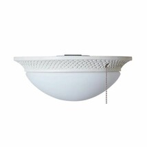 Harbor Breeze Tilhman Ceiling Fan 2-Light Kit Led Frosted Glass White Wicker New - £37.49 GBP