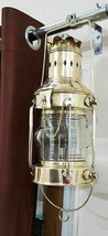 Lámpara de aceite de latón vintage de 10 &#39;&#39; Lámpara de luz de barco de... - £52.46 GBP