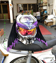 Purple Custom Motorcycle Helmet - $519.00
