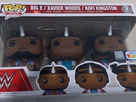 Funko POP! WWE Big E Woods Kingston Vinyl Figures 3-Pk TRU Toys R Us Exc... - £35.30 GBP