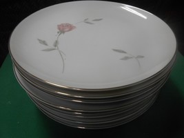 Beautiful Mikasa Fine China Primrose....Set Of 12 Dinner Plates 10.25" - $91.66