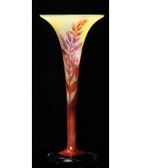 Galle vase. Original. Floral decoration. 1890. Beautiful !! - $3,000.00