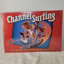 New Vintage Milton Bradley Channel Surfing Card Game 1994 - AGES 12+ - S... - $12.86