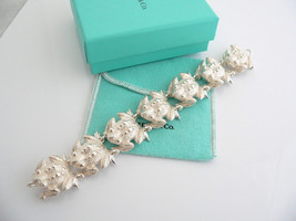 Tiffany &amp; Co Frog Bracelet Silver Nature Link Bangle Clasp Love Gift Pou... - $2,498.00