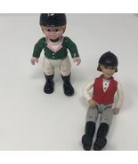 Vintage Fisher Price Loving Family Dollhouse Girl&amp; Mother Rider Equestri... - $18.38 CAD