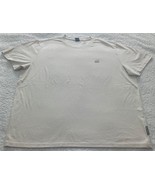 Moose Knuckles Duluth Embroidered Logo Regular Fit Beige/Tan T-Shirt Siz... - $49.09 CAD