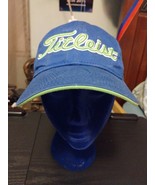TITLEIST FJ Pro V1 Golf Hat Light Blue and Light Green RARE Strap back - $590.83 MXN