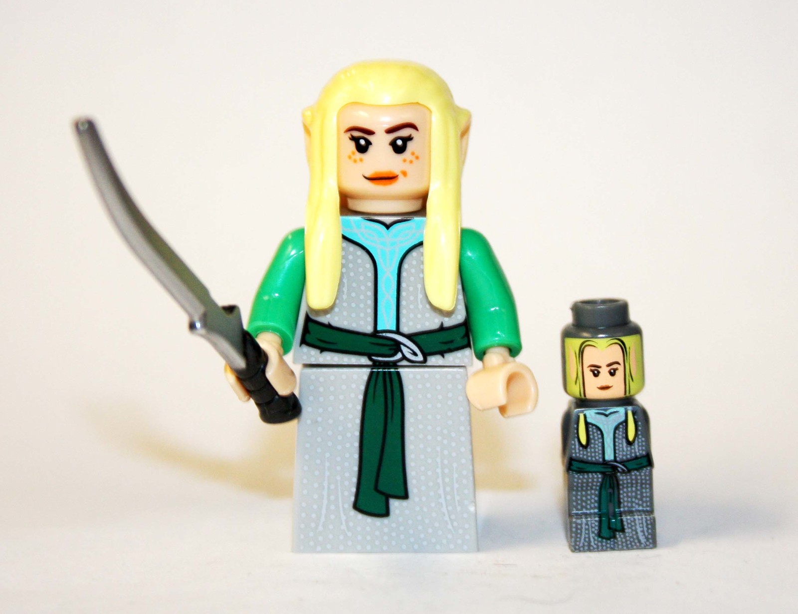Minifigure Blond Elf Lotr Lord Of The Rings Hobbit Toys Gift - $7.12