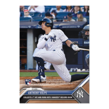 2023 Topps Now #22 Anthony Volpe Rc Rookie 1ST Career Hit Ny New York Yankees - £5.05 GBP