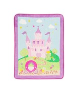 Princess Storyland Magic Castle Girl&#39;s Toddler Throw Blanket, 30&quot; X 40&quot; - $275.22 MXN