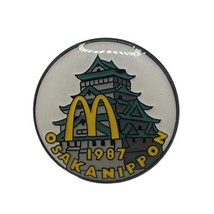 McDonald’s Osaka Nippon Japan Mt. Fuji Ronald McDonald Enamel Lapel Hat Pin - £11.78 GBP