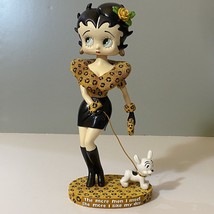 Betty Boop Walking Pudgy The More Men I Meet The More I Like My Dog Figurine &#39;06 - £35.37 GBP