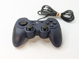 Logitech Dual Action Gamepad Controller PC G-UF13A Navy Blue TESTED WORKING - £5.55 GBP