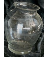 Nice Larger Size Glass Vase, GREAT SHAPE, VERY GOOD CONDITION - £19.41 GBP
