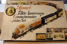 MPC LIONEL 1585- 75TH ANNIVERSARY COMMEMORATIVE SET  - BOXED- LN- H1 - $4,940.69 MXN