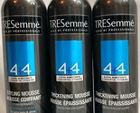 3 TRESemme 4+4 Styling Mousse Extra Hold 10.5 oz Each - £63.67 GBP