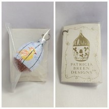 Patricia Breen 2007 Miniature Egg Glitter Songbird 2731 New Rare - $126.72