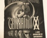 1996 Generation X Print Ad Advertisement Matt Frewer Finola Hughes TPA19 - $5.93