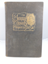 1893 Honore de Balzac The Human Comedy Volume One Hardcover - £8.51 GBP