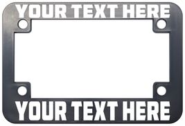 SIT DOWN HOLD ON ENJOY THE RIDE BIKER MOTORCYCLE LICENSE PLATE FRAME - $6.00