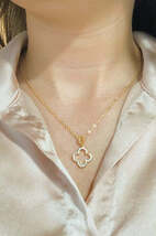 Open &amp; Studded Pendant Necklace - $166.93 MXN