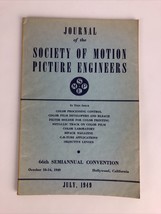 SMPE Journal Of The Society Of Motion Picture Engineers July 1949 VOL 53... - £10.21 GBP