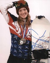 Meghan Tierney Signed Autographed Gold Medal Glossy 8x10 Photo - £11.80 GBP