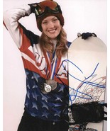 Meghan Tierney Signed Autographed Gold Medal Glossy 8x10 Photo - $285.10 MXN