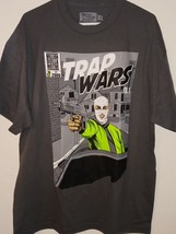 Million Dolla Motive T-Shirt Men&#39;s XL Gray Short Sleeve Trap Graphic Pri... - $28.70