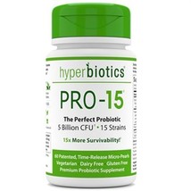 Hyperbiotics Pro-15 60 Pearls - £27.08 GBP