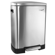 Elama 40 Liter 2 Compartment Large 10.6 Gallon Split Stainless Steel Ste... - $2,456.42 MXN