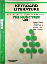 The Music Tree part 4 Keyboard Literature Solo Piano Music Book 2002 463p - £4.78 GBP