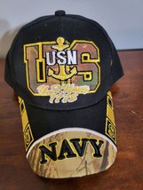 U.S. Navy Insignia Hat USN Trucker Hat 1775 Baseball Ball Cap New - $14.40