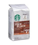 STARBUCKS Pike Place Medium Roast 100% Arabica Ground Coffee - 12oz - $373.69 MXN