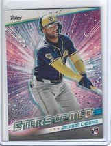 2024 Topps Update Jackson Chourio RC Stars of MLB Retail Insert SMLB-84 - $1.24